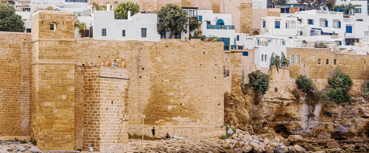 The Kasbah of the Udayas in Rabat