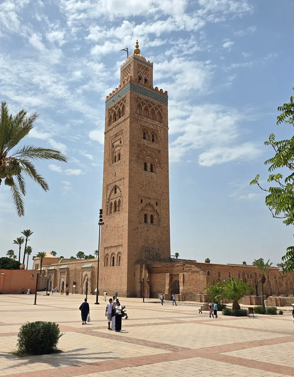 The Koutoubia minaret in Marrakech